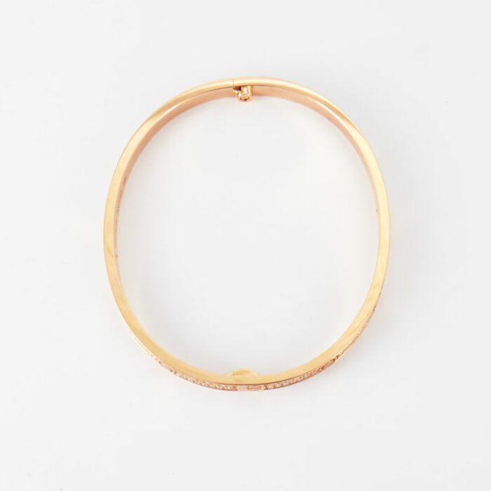 CARTIER - Armband LOVE Pavé PM – Bild 5