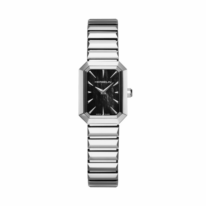 Herbelin Octogone Schwarzes Perlmutt Uhr
