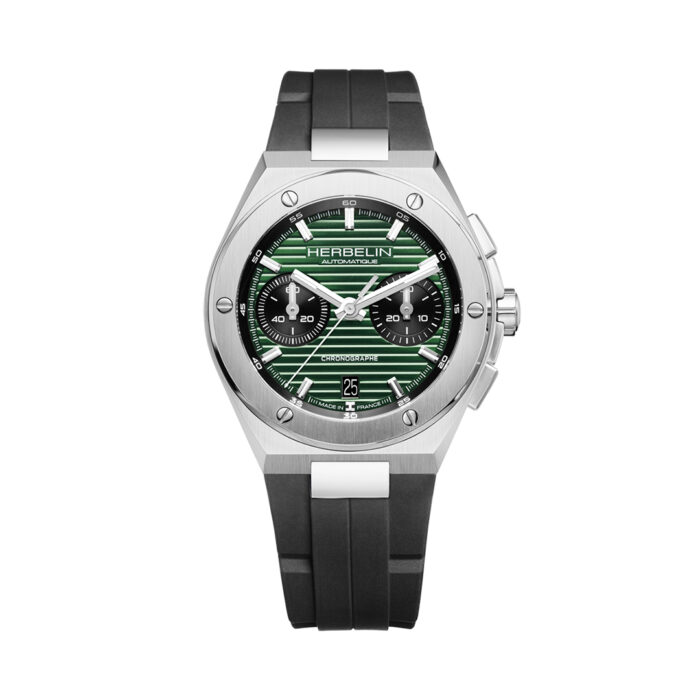 Herbelin Cap Camarat Chrono Automatik Grün Uhr