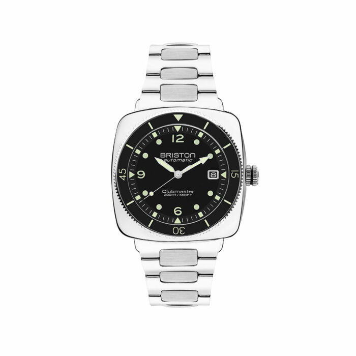 Briston Clubmaster Legend Diver Edelstahl Uhr