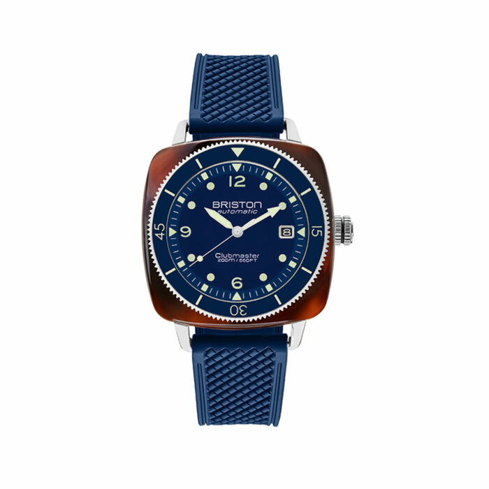 Briston Clubmaster Legend Diver Blau Uhr