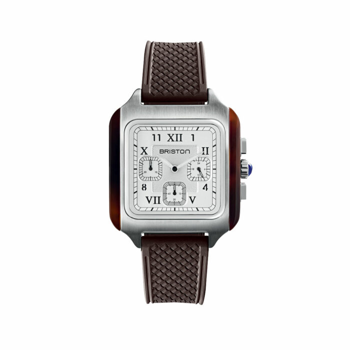 Briston Streamliner Kennedy Chrono Braun Uhr