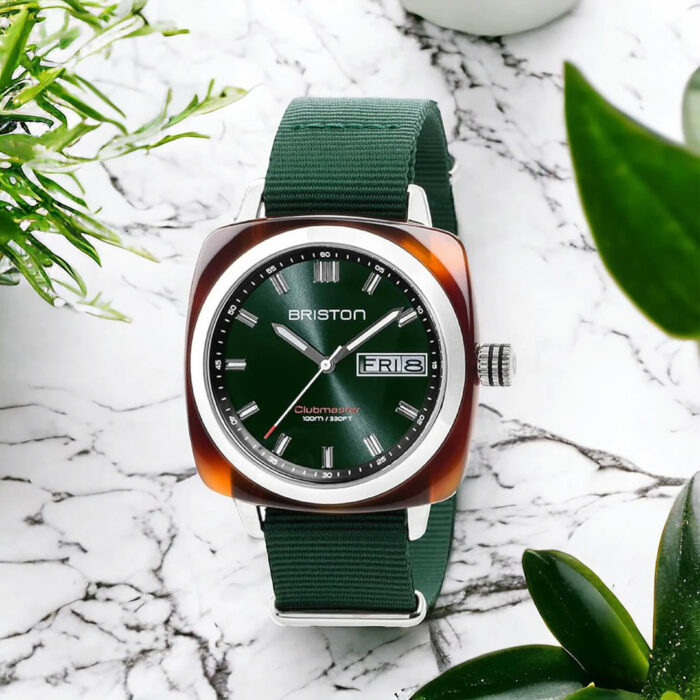 Briston Clubmaster Sport HMS Grün Uhr – Bild 2