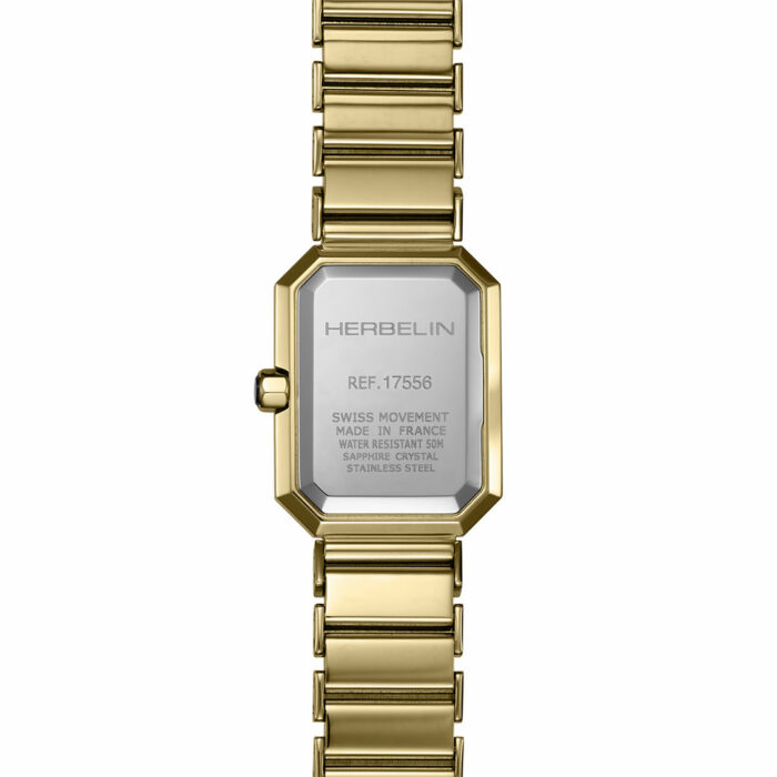 Herbelin Octogone Gold Perlmutt Uhr – Bild 2