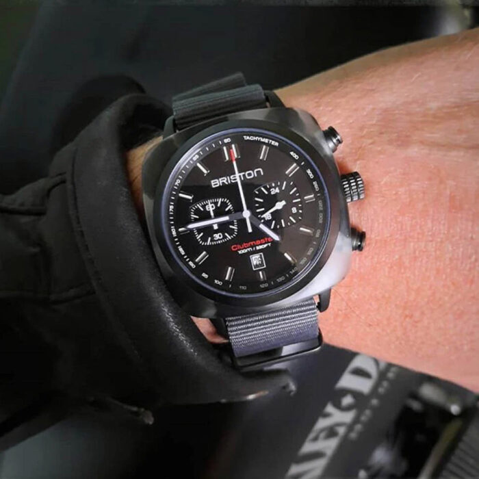 Briston Clubmaster Sport Alpine Hunter Uhr – Bild 2