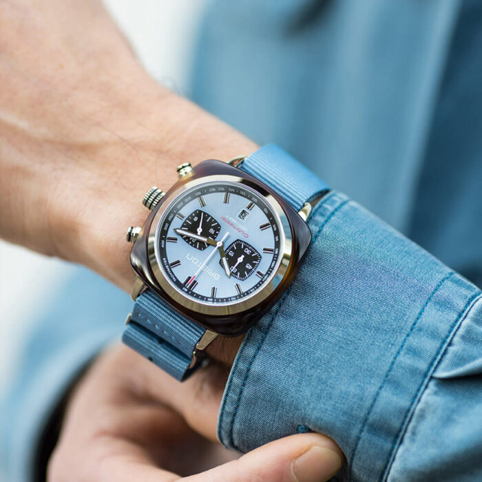 Briston Clubmaster Sport Eisblau Uhr – Bild 2