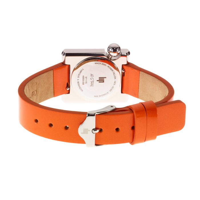 Lip Mach 2000 Mini Square Orange Uhr 671175 – Bild 5