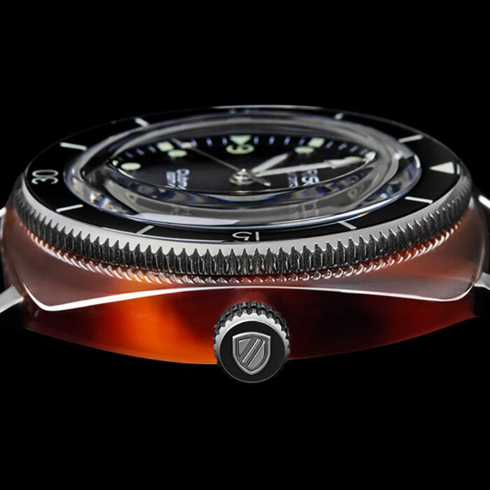 Briston Clubmaster Legend Diver Schwarz Uhr – Bild 4