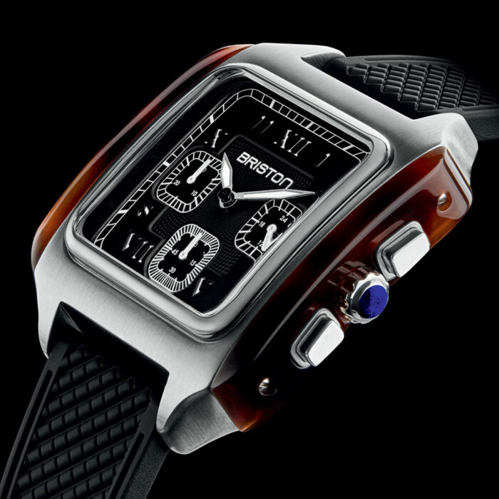 Briston Streamliner Kennedy Chrono Schwarz Uhr – Bild 3