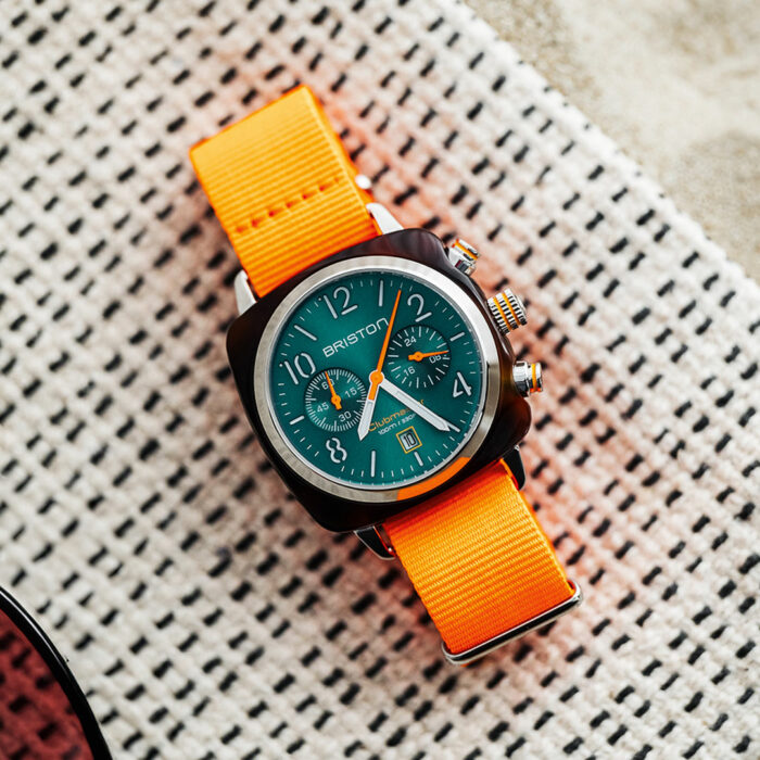Briston Summer Vibes Orange Uhr – Bild 4