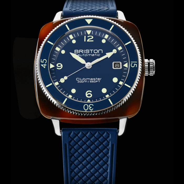 Briston Clubmaster Legend Diver Blau Uhr – Bild 2