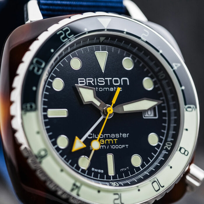 Briston Clubmaster Diver Pro GMT Blau Uhr – Bild 5