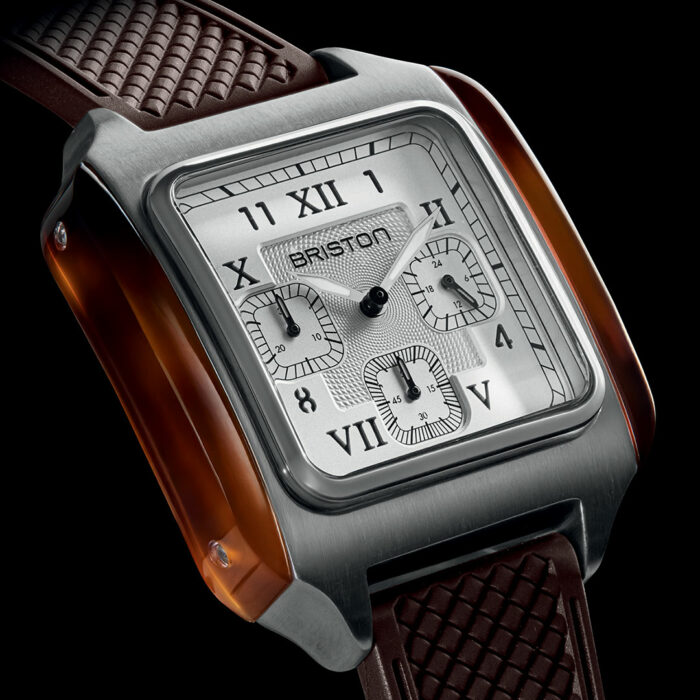 Briston Streamliner Kennedy Chrono Braun Uhr – Bild 3