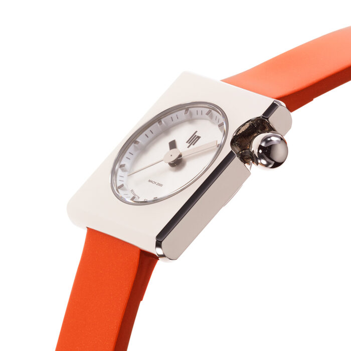 Lip Mach 2000 Mini Square Orange Uhr 671175 – Bild 3
