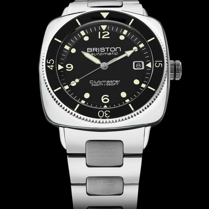 Briston Clubmaster Legend Diver Edelstahl Uhr – Bild 2