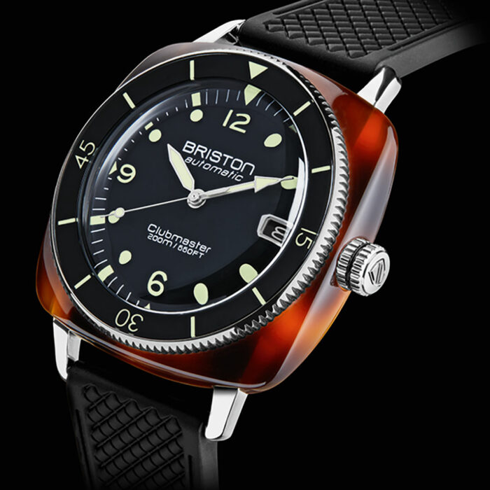Briston Clubmaster Legend Diver Schwarz Uhr – Bild 2