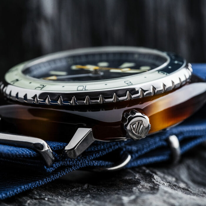 Briston Clubmaster Diver Pro GMT Blau Uhr – Bild 2
