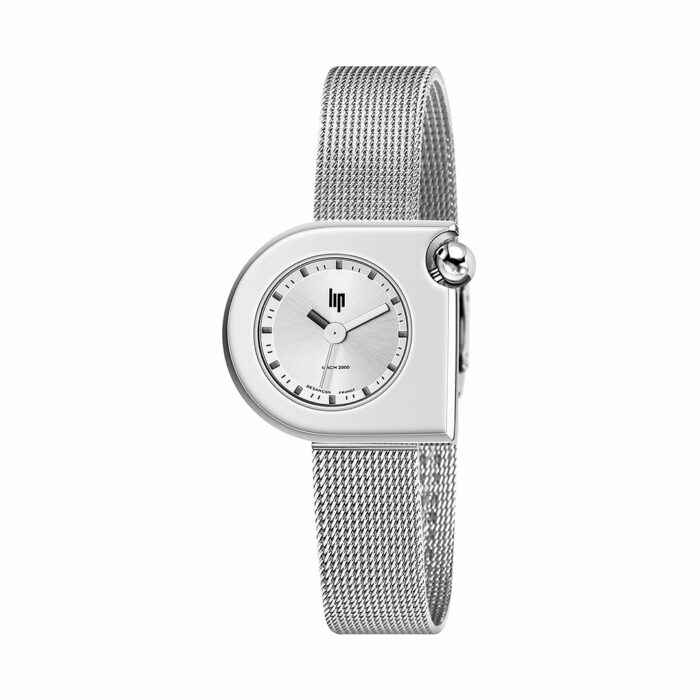 Lip Mach 2000 Mini Moon Silber Uhr 671163