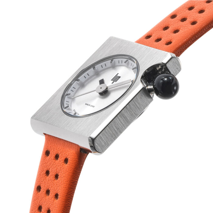 Lip Mach 2000 Mini Square Orange Uhr 671192 – Bild 5
