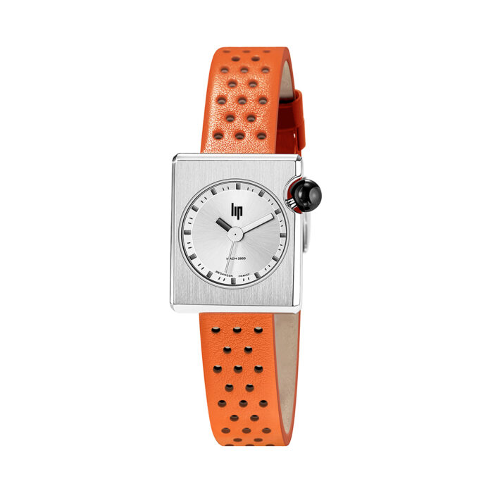 Lip Mach 2000 Mini Square Orange Uhr 671192