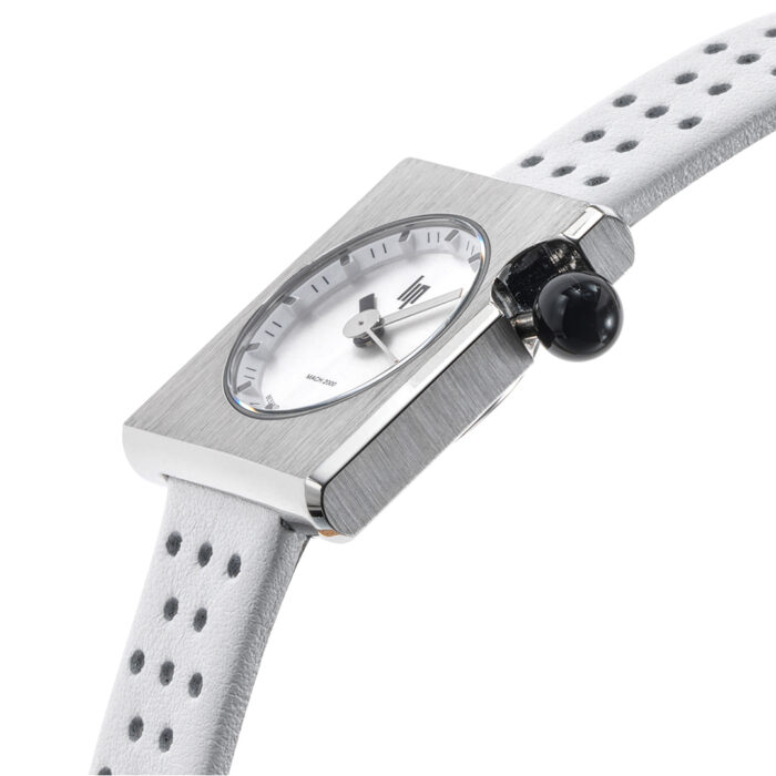 Mach 2000 Mini Square Weiß LIP Uhr 671193 – Bild 4