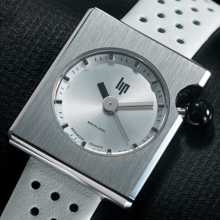 Mach 2000 Mini Square Weiß LIP Uhr 671193 – Bild 2