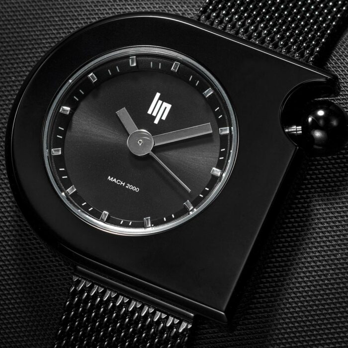 Lip Mach 2000 Mini Moon Schwarz Uhr 671392 – Bild 3