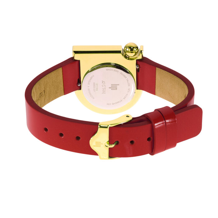 Lip Mach 2000 Mini Moon Gold Rot Uhr 671393 – Bild 5