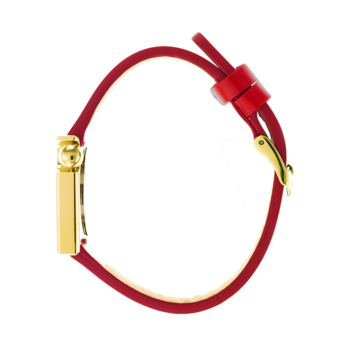 Lip Mach 2000 Mini Moon Gold Rot Uhr 671393 – Bild 3