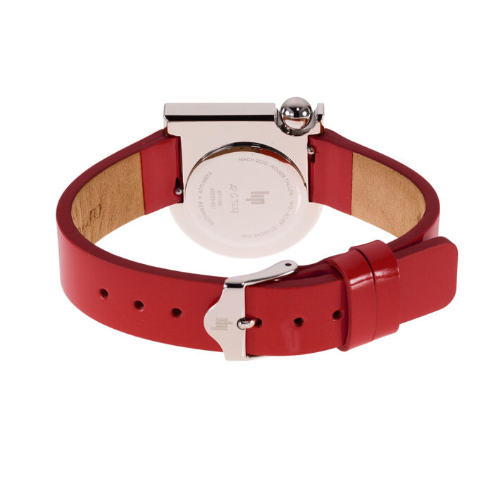 Lip Mach 2000 Mini Moon Rot Silber Uhr 671394 – Bild 5