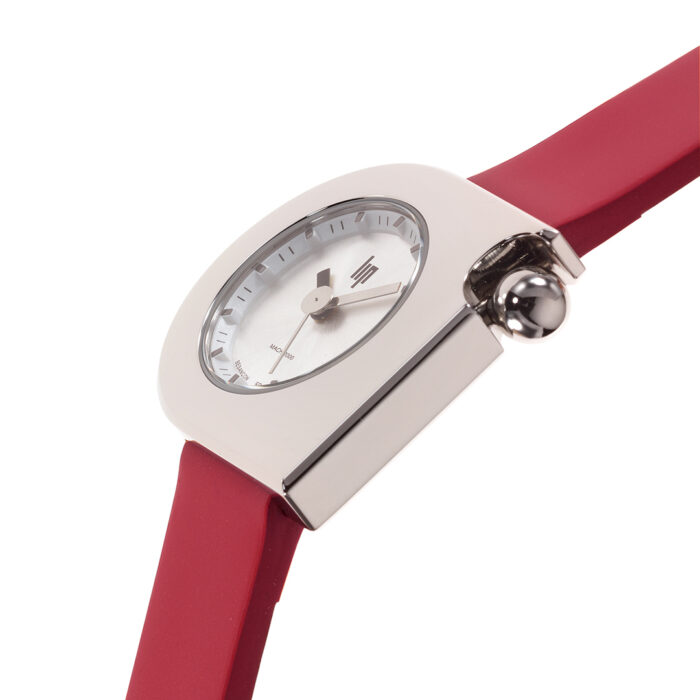 Lip Mach 2000 Mini Moon Rot Silber Uhr 671394 – Bild 4