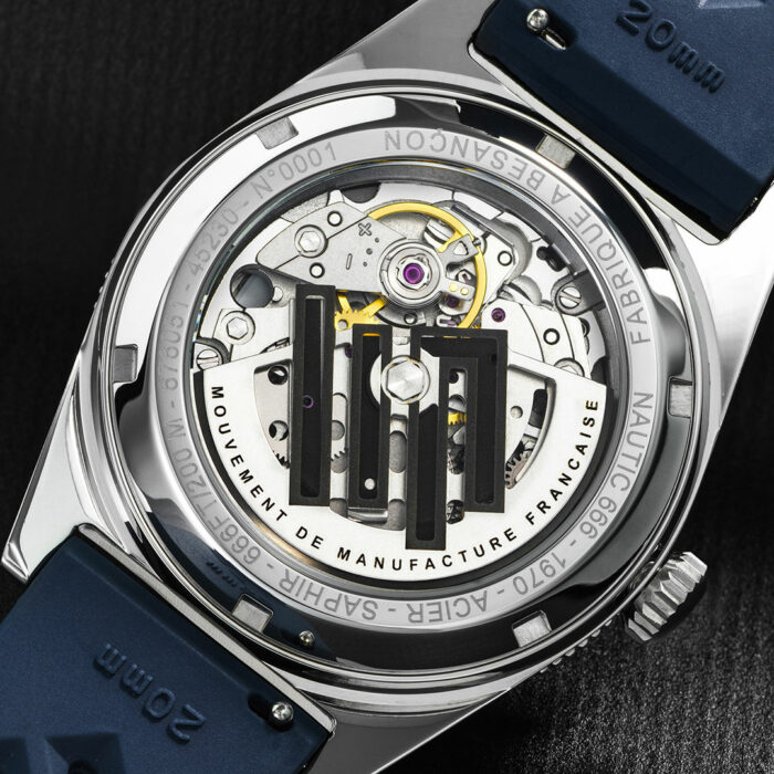 Lip Nautic 666 Automatik Uhr 39mm 676051 – Bild 5