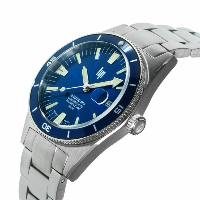 Lip Nautic 666 Automatikuhr 39mm 676052 – Bild 4