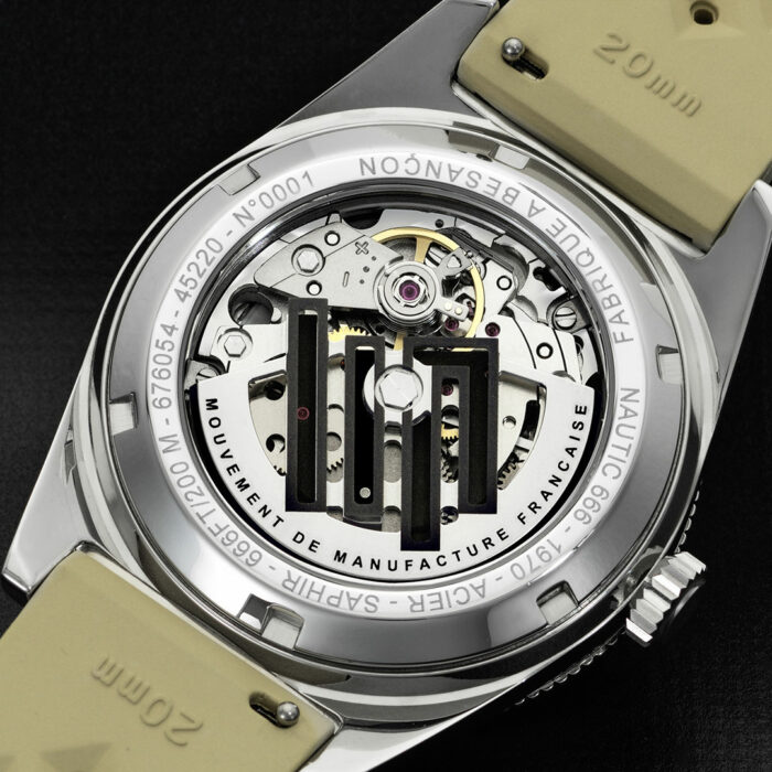 Lip Nautic 666 Automatik Uhr 39mm 676054 – Bild 2