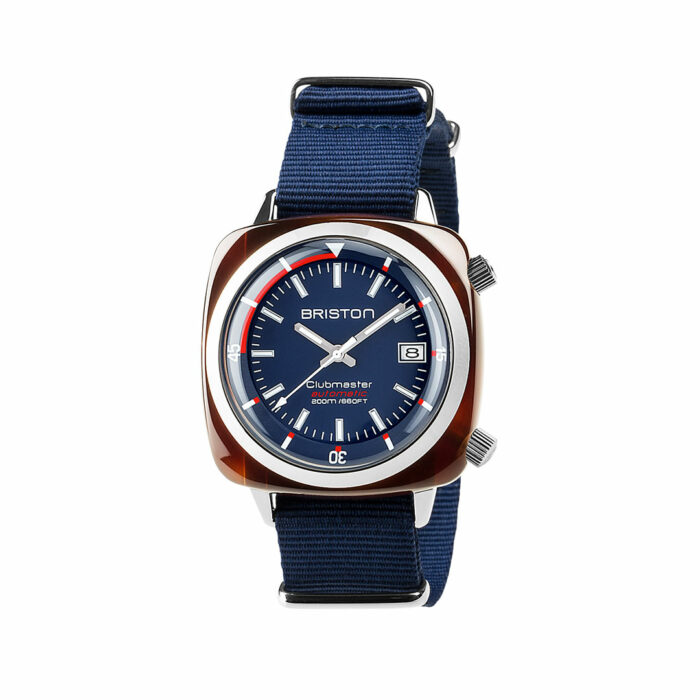 Briston Clubmaster Diver Blau Uhr