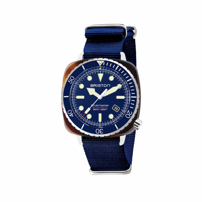 Briston Clubmaster Diver Pro Blau Uhr