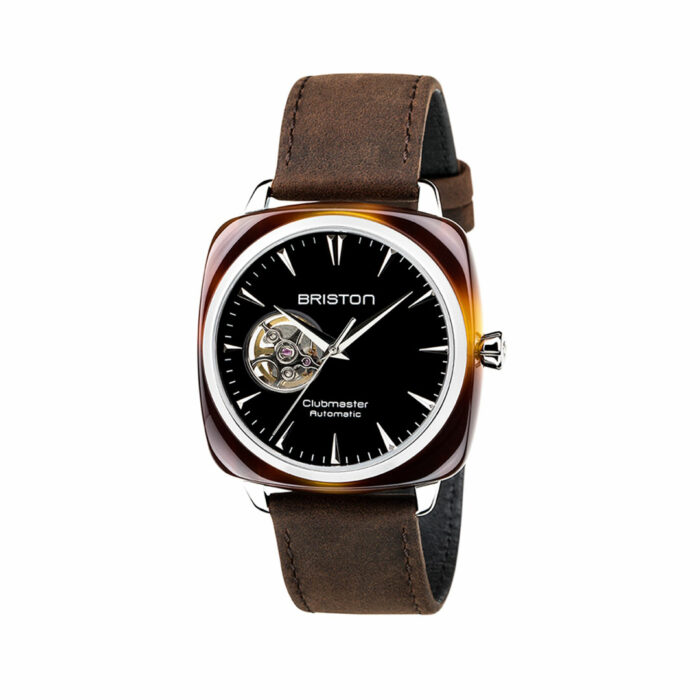 Briston Clubmaster Iconic Automatik Schwarz Uhr
