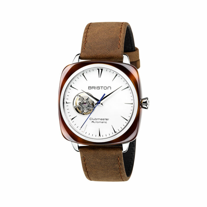 Briston Clubmaster Iconic Automatik Weiß Uhr