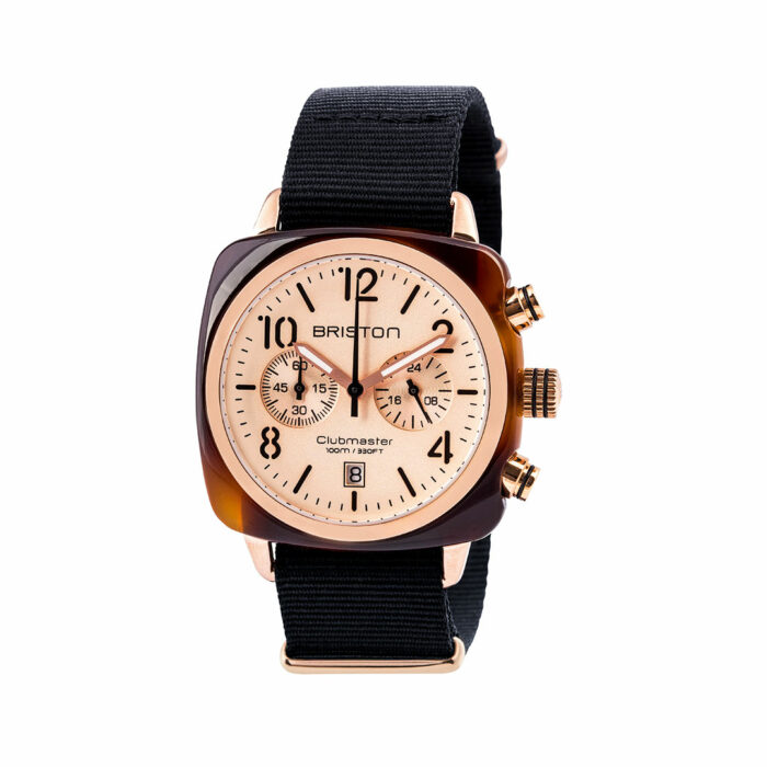 Briston Clubmaster Classic Roségold Uhr