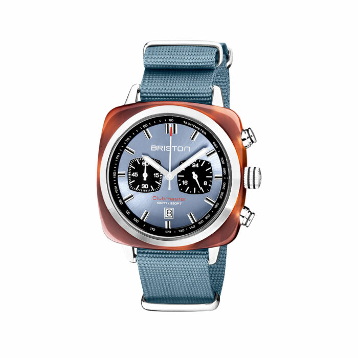 Briston Clubmaster Sport Eisblau Uhr