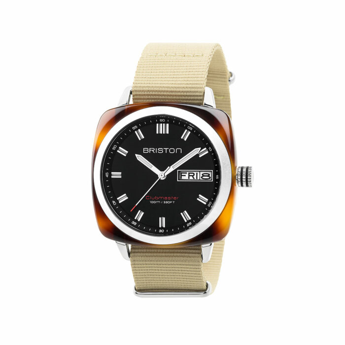 Briston Clubmaster Sport HMS Schwarz Uhr
