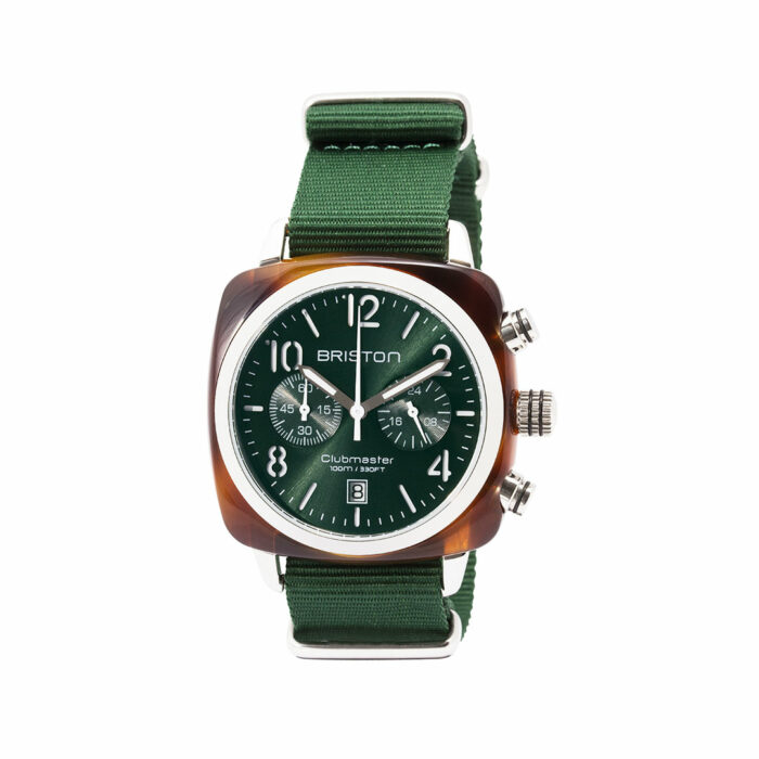 Briston Clubmaster Classic Grün Uhr
