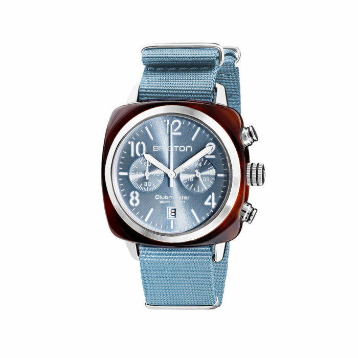 Briston Clubmaster Eisblau Uhr