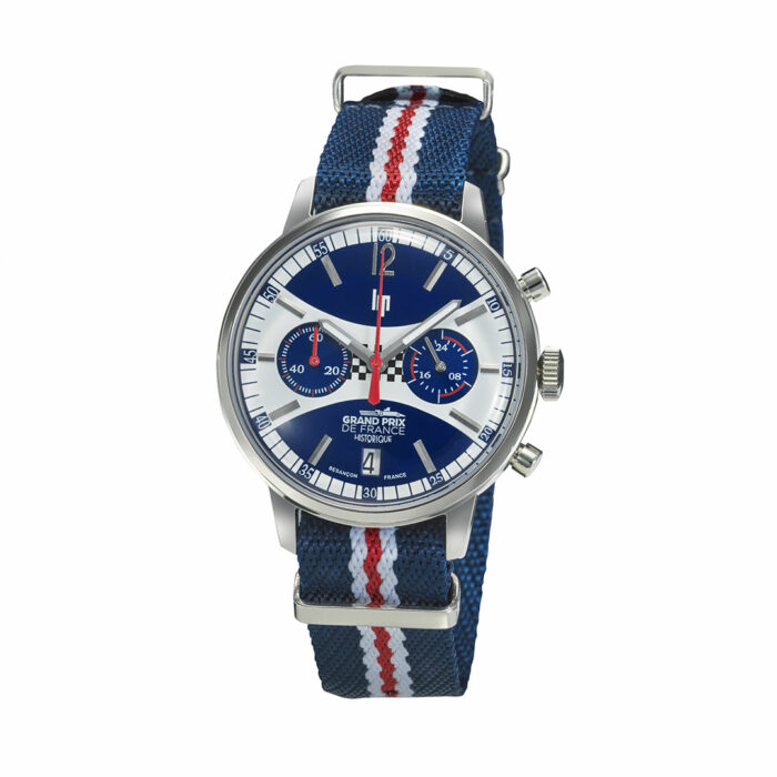 Lip Rallye Meca Quarz GPFH 39mm 670065 Uhr