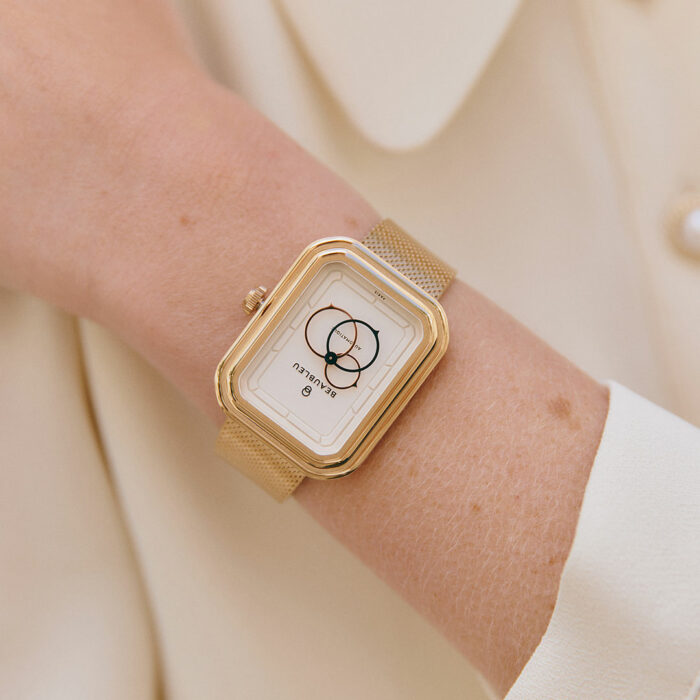 Beaubleu Ecce Figura Lys Beige Uhr – Bild 2