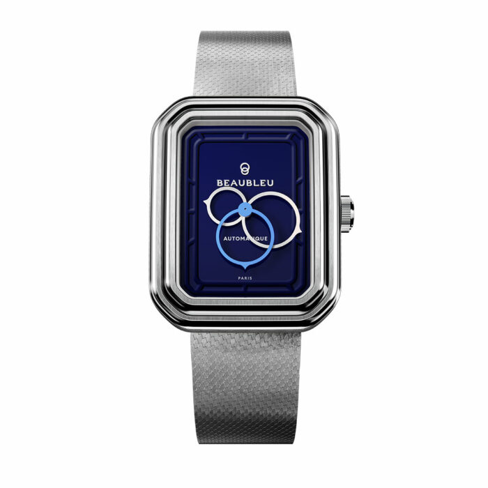 Beaubleu Ecce Figura Smalt Edelstahl Uhr