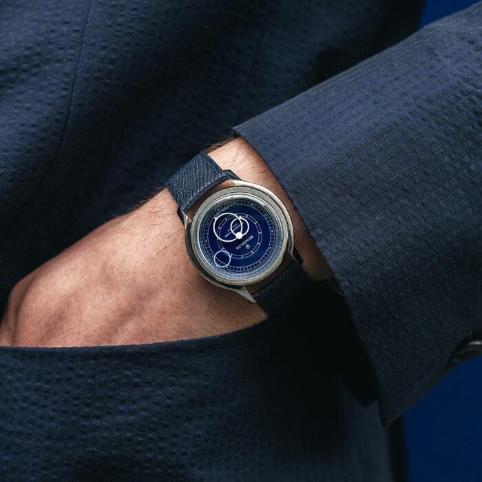 Beaubleu Seconde Française 19.24 Blau Uhr – Bild 4