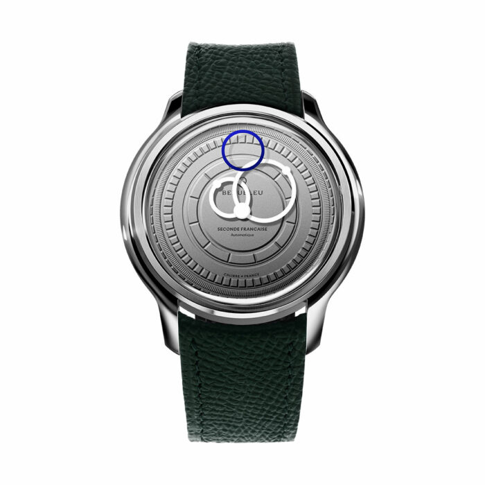 Beaubleu Seconde Française 20.24 Grau Uhr