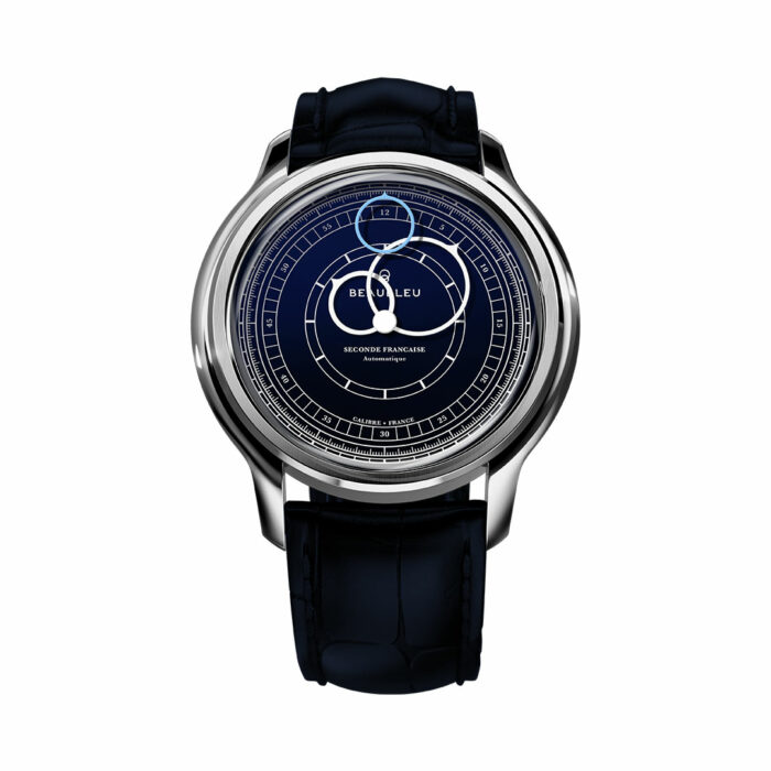 Beaubleu Seconde Française 19.24 Blau Uhr