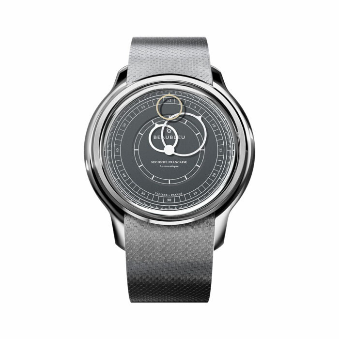 Beaubleu Seconde Française 19.24 Grau Uhr